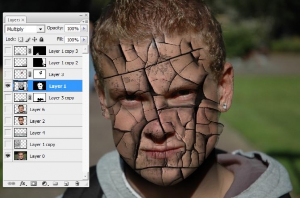 Creation of Crackhead: Step 3